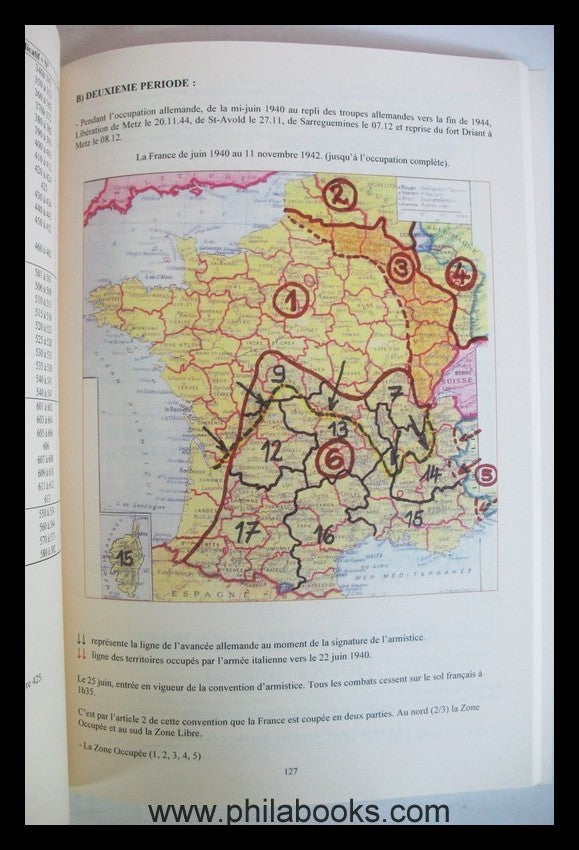 Demeraux/Demeraux, La Poste en Moselle 1940-45, Tome 2, Les timbre ...