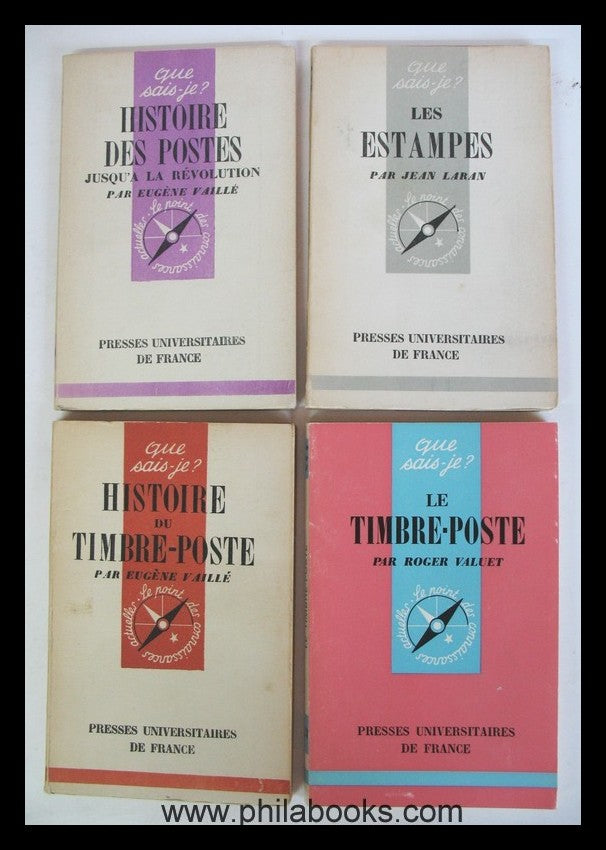 Presse Universitaires de France, here 4 volumes about postal history...