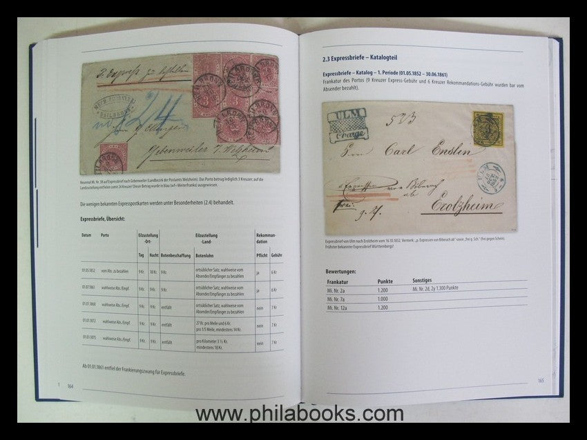 Heinrich, T., Briefpost im Königreich Württemberg 1851-1875, 2014, ...