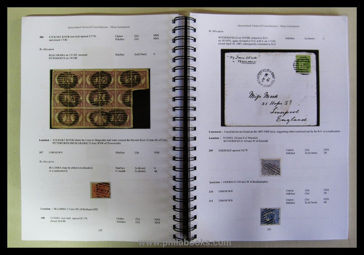 Manning, B.A., Queensland Colonial Postal History, 2nd (last editi ...