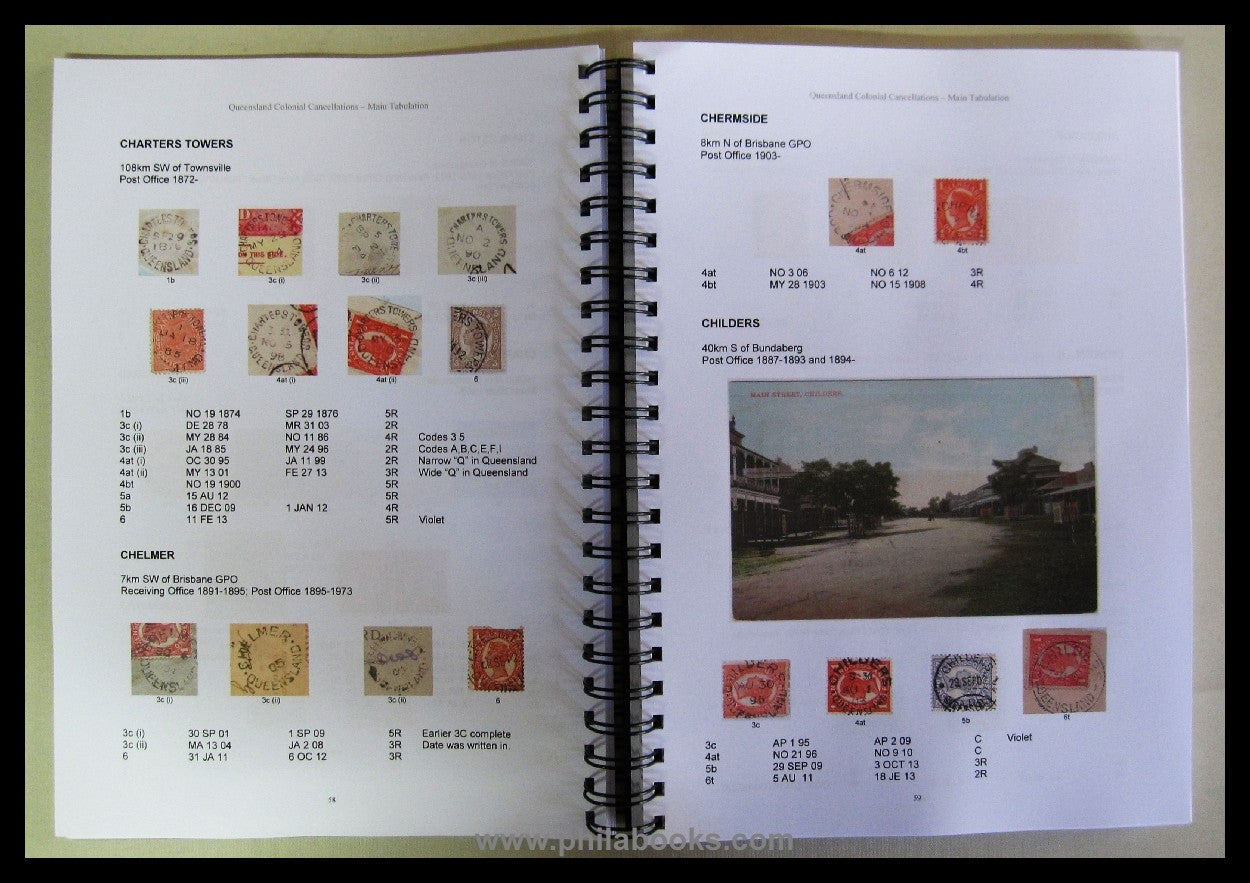 Manning, B.A., Queensland Colonial Postal History, 2nd (last editi ...