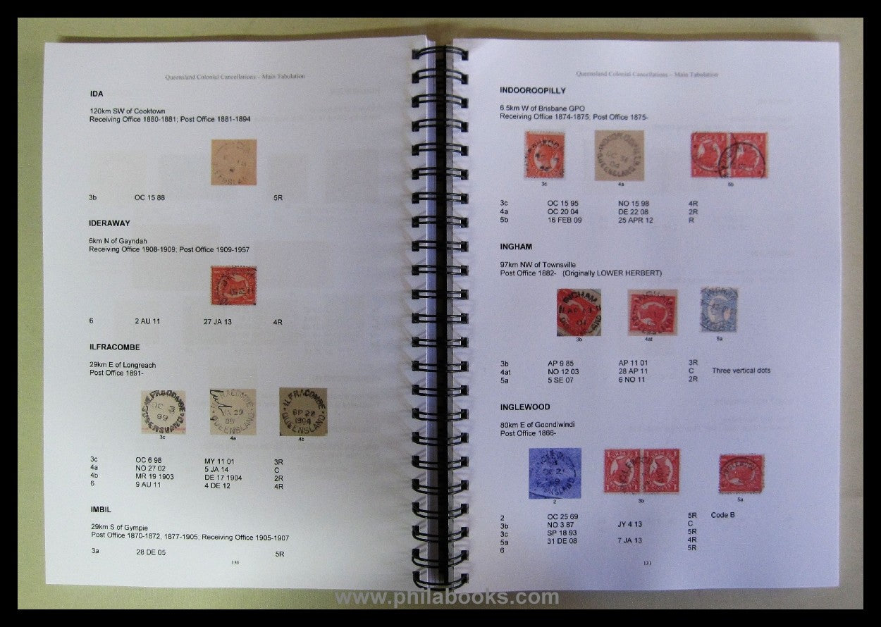 Manning, B.A., Queensland Colonial Postal History, 2nd (last editi ...