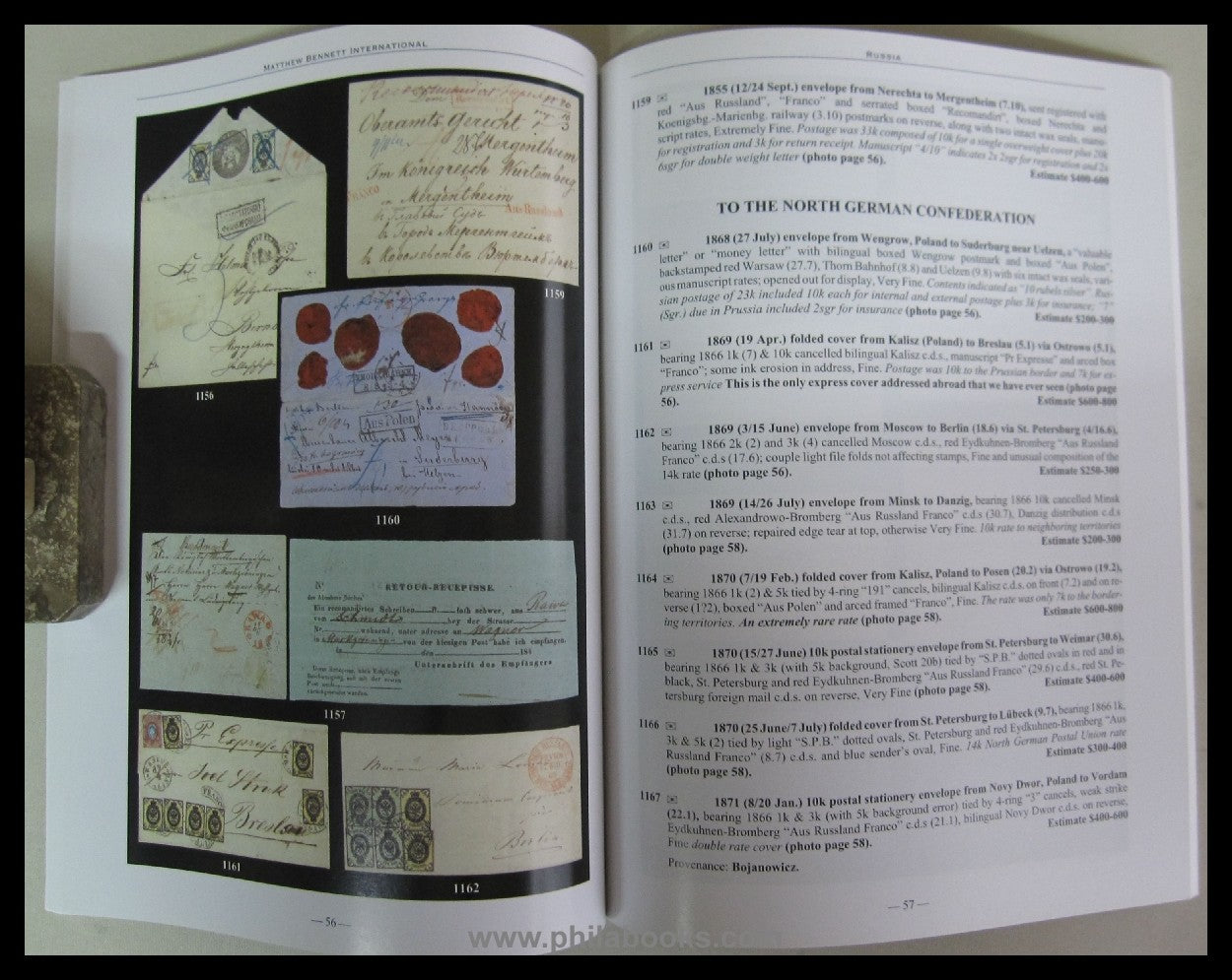 Bennett, Auction 295, 2005-12, Russia