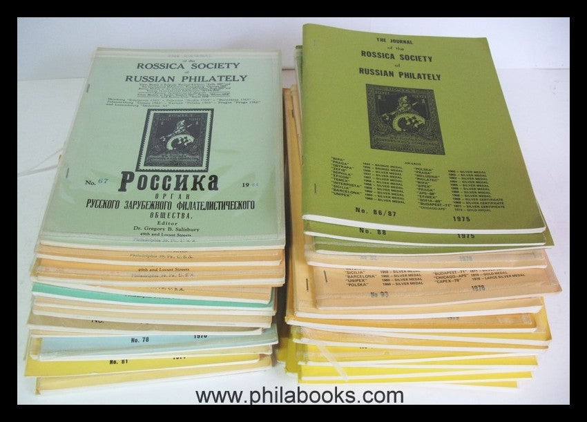Rossica, The Journal of the Rossica Society of Russian Philately,  ...