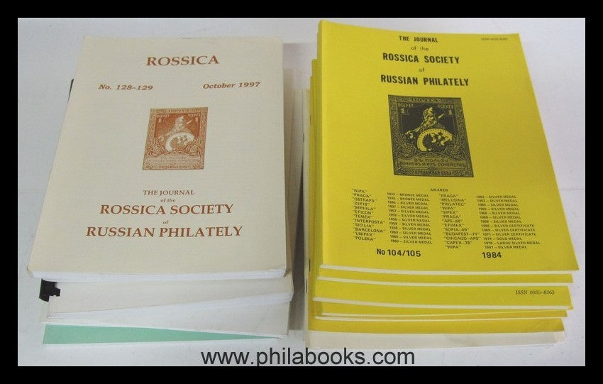 Rossica, The Journal of the Rossica Society of Russian Philately,  ...