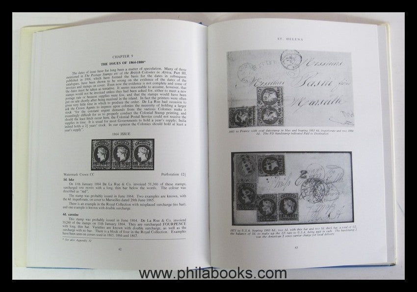 Hibbert, E., St. Helena Postal History and Stamps, 1979, Robson Lo...