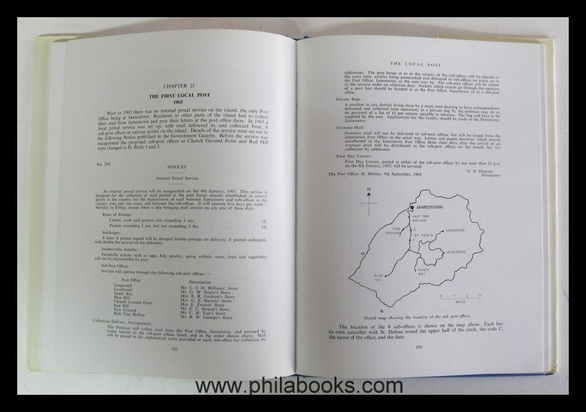 Hibbert, E., St. Helena Postal History and Stamps, 1979, Robson Lo...