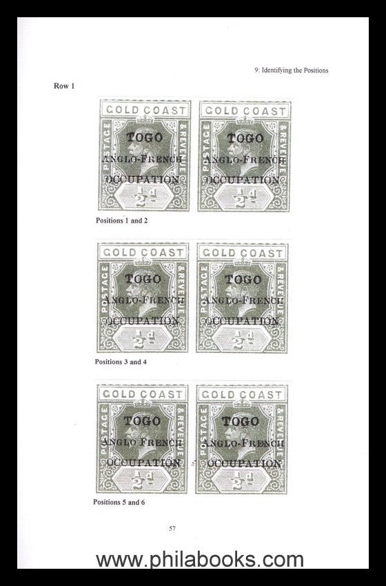Duggan, P., Togo Overprints on stamps of the Gold Coast 1915-1920, ...