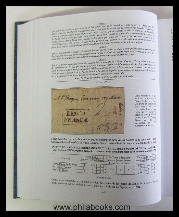 Gracia Herráiz, J. A., Manual de las Tarifas Postales de Espana y  ...