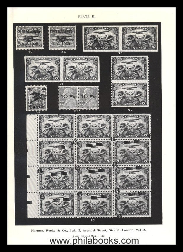 McCleverty (Anson) Collection of Rare Air Post Stamps, Harmer, Roo ...