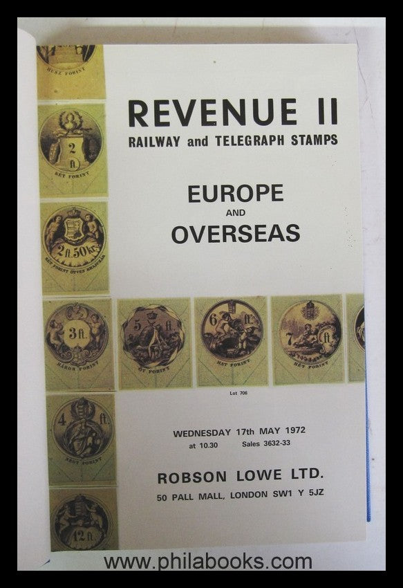 RobsonLowe, auction, 1972-05