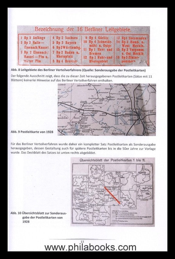 Queck, F., postal codes in Germany, history and detail ...