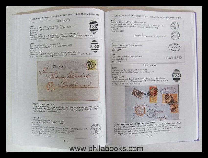 Parmenter, J./ Gordon, K., GB Used Abroad, Cancellations and Posta ...