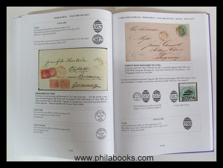 Parmenter, J./ Gordon, K., GB Used Abroad, Cancellations and Posta ...