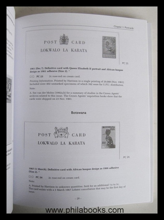 Thy, P./ Inglefield-Watson, J., The Postal Stationery of the Betsc ...
