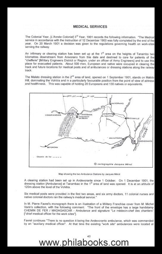 Spong, CW, Madagascar, Indian Ocean Study Circle, No. 10 rails on...