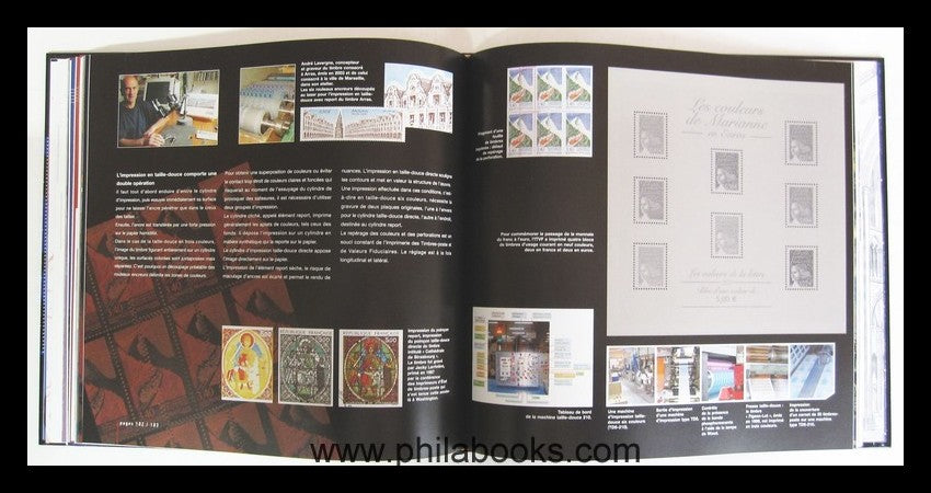 Le timbre-poste français, impressions &amp; expressions, 2003, very nice...