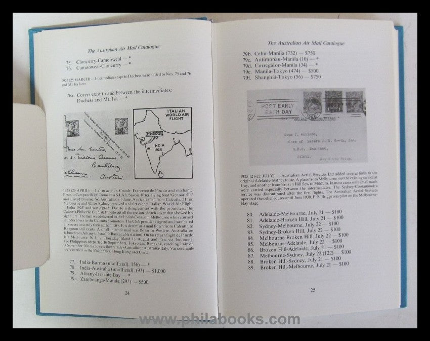 Eustis, N., The Australian Airmail Catalogue, 5th edition, 1990, K ...