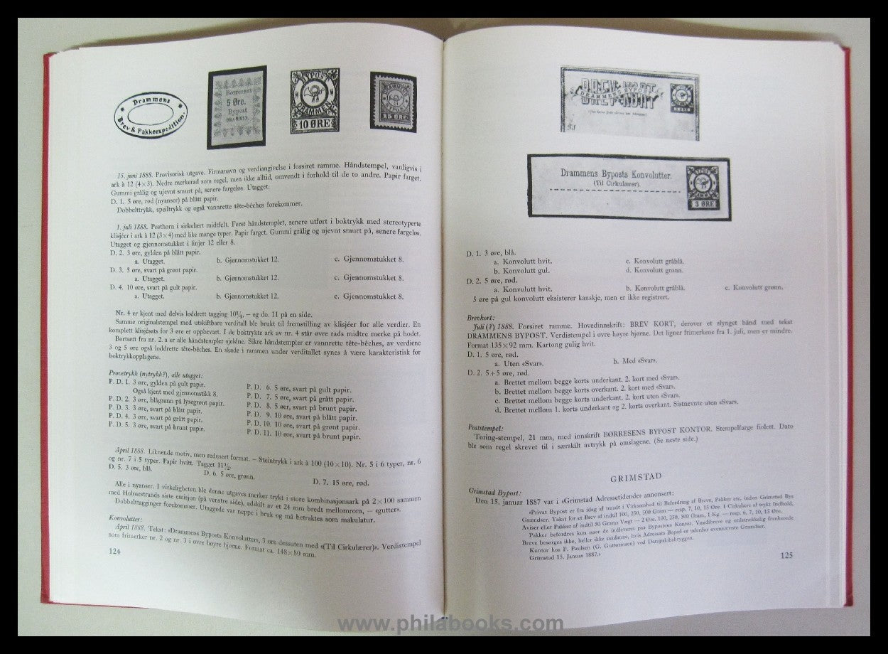 Norsk Filatelistforbund (Hrsg.), Handbok over Norske Filatelistika ...