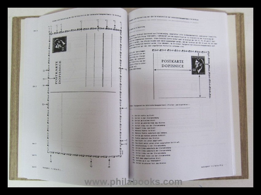 ArGe Czechoslovakia (ed.), postal stationery Protectorate of Bohemia and M...