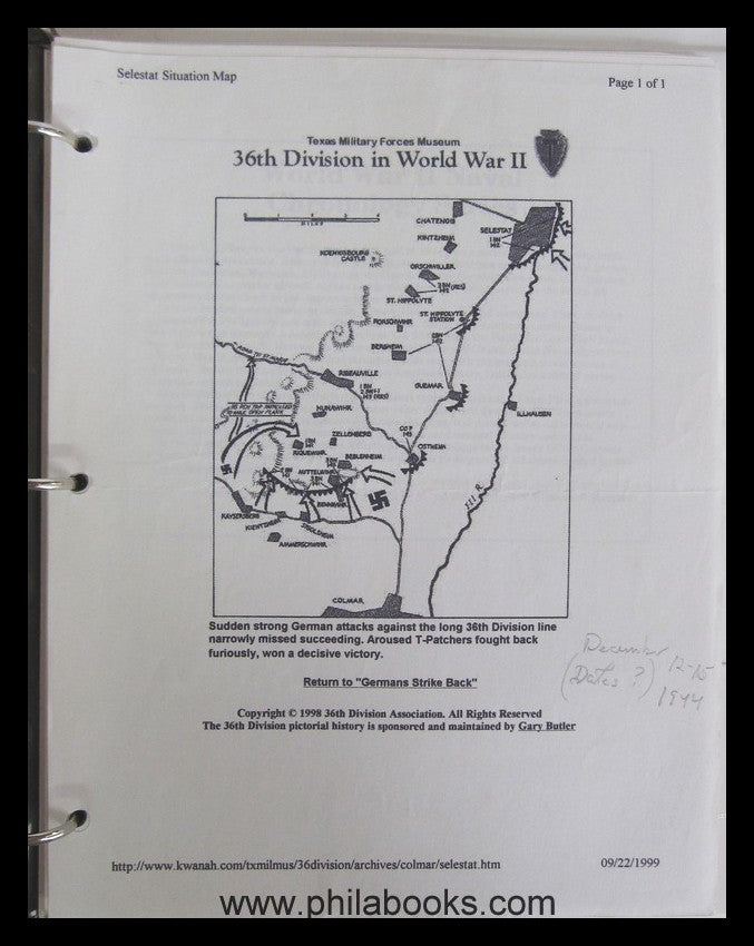 US APO-Covers WK II, Mappe mit Sammlerunterlagen aus den USA, mit  ...