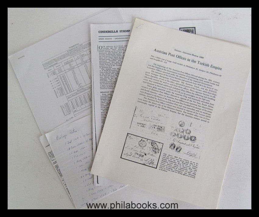 Austrian Empire, small collection of interesting contributions in a...