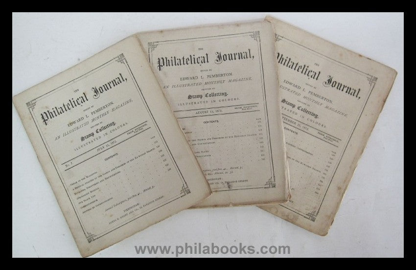 The Philatelical Journal, edited by Edward L. Pemberton, An Illust ...