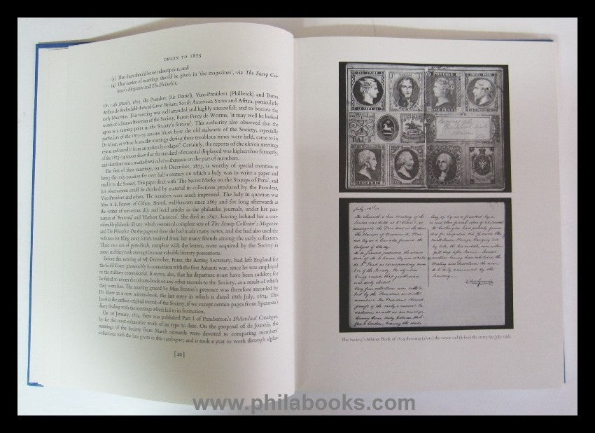 ROYAL PHILATELIC SOCIETY, The Royal Philatelic Society London 1869 ...