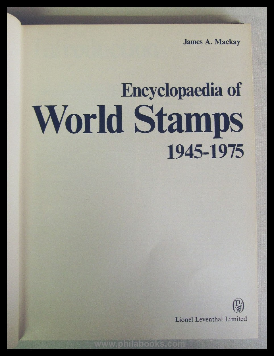 Mackay, JA, Encyclopaedia of World Stamps 1945-1975, 1976, 160...