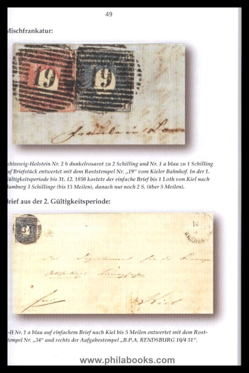 Postgeschichte zwischen Nord- und Ostsee, Festschrift und Ausstell ...