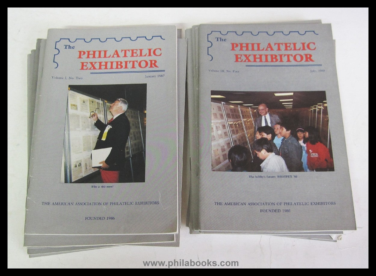 The Philatelic Exhibitor (USA), here a collection of issues no....