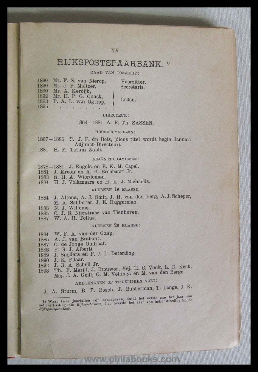 Huisman, W., Almanak der Nederlandsche Posterijen (Met Overzicht v ...