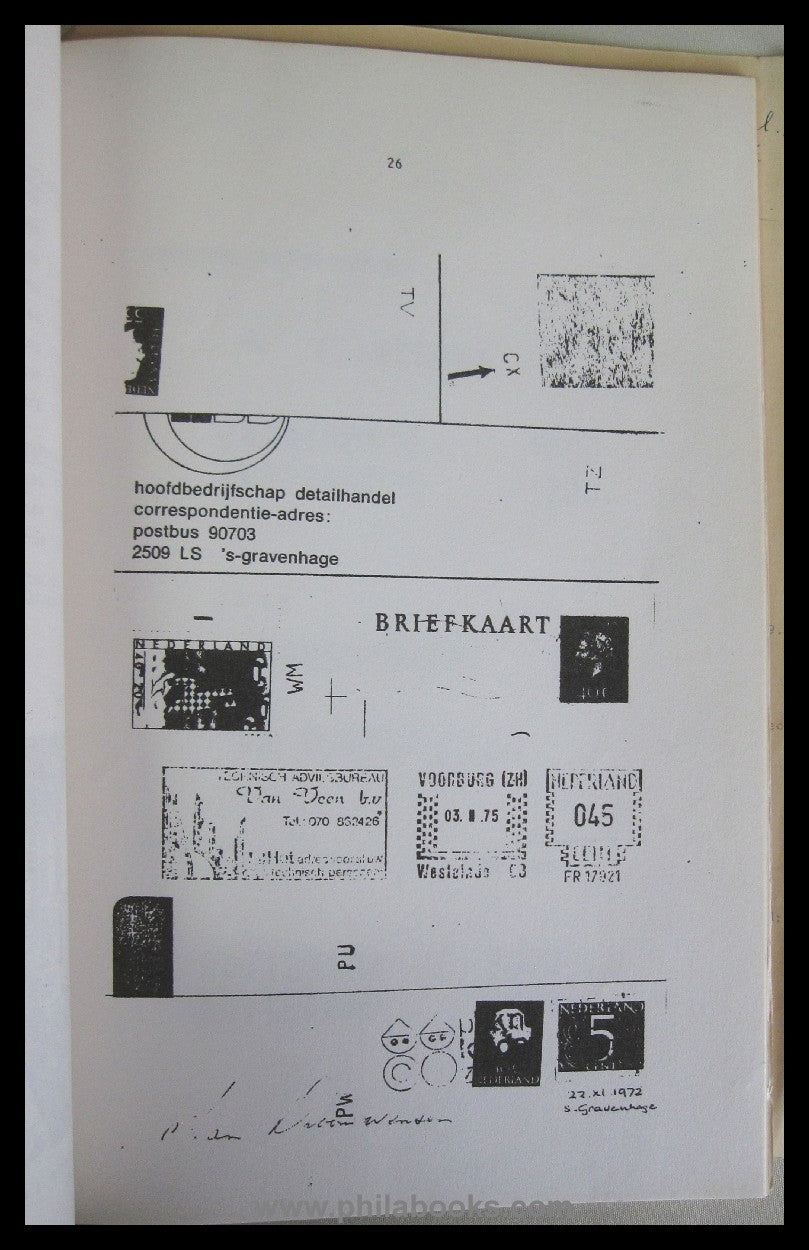Vrisjaldenhoven-Oostre, M.J., Catalogus Transorma Sorteer Kenmerke ...