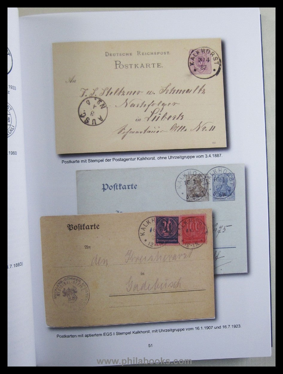 Puskeiler/Wickboldt, Dorfpostämter und Postagenturen im Bereich de ...