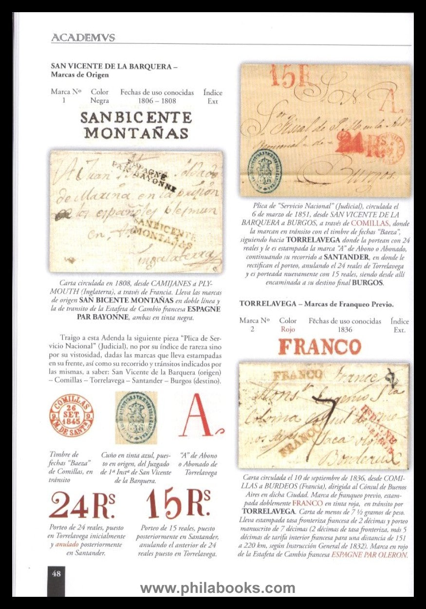 Real Academica Hispánica de Filatelia, Madrid, Academus No. 21, Fe...