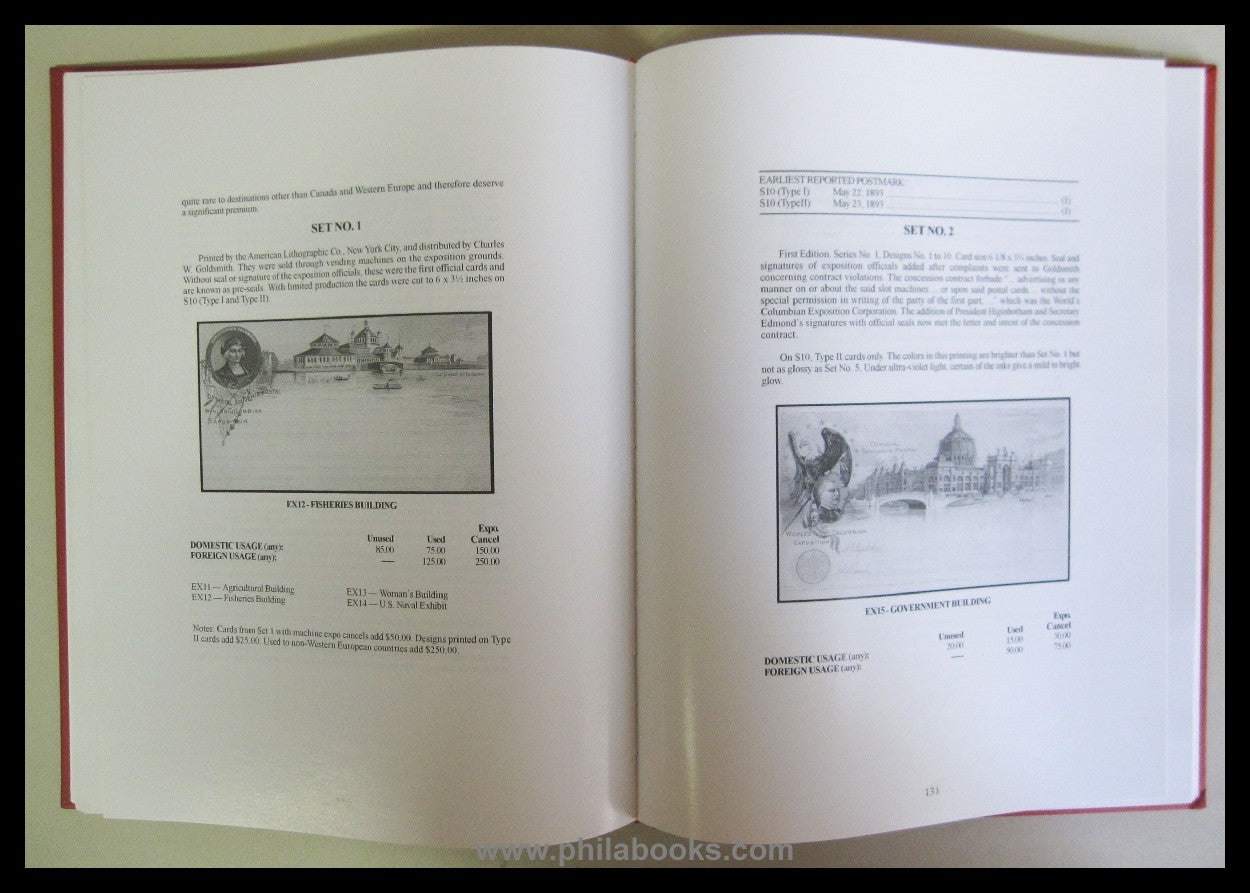 Wukasch, KC, Handbook of the Postal Cards of the World's Columb ...