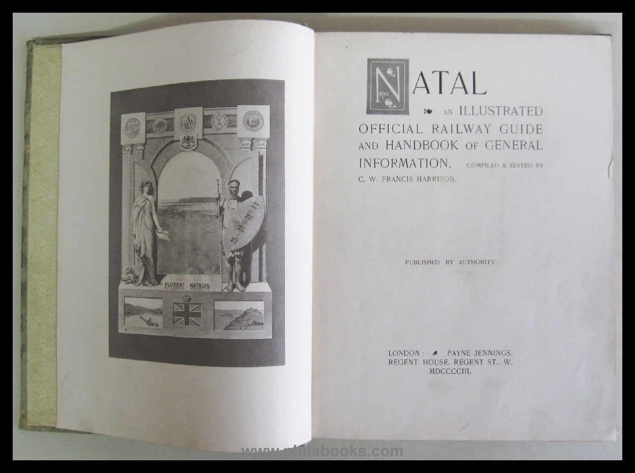 Harrison, CWF, Natal, Illustrated Official Railway Guide and Ge...