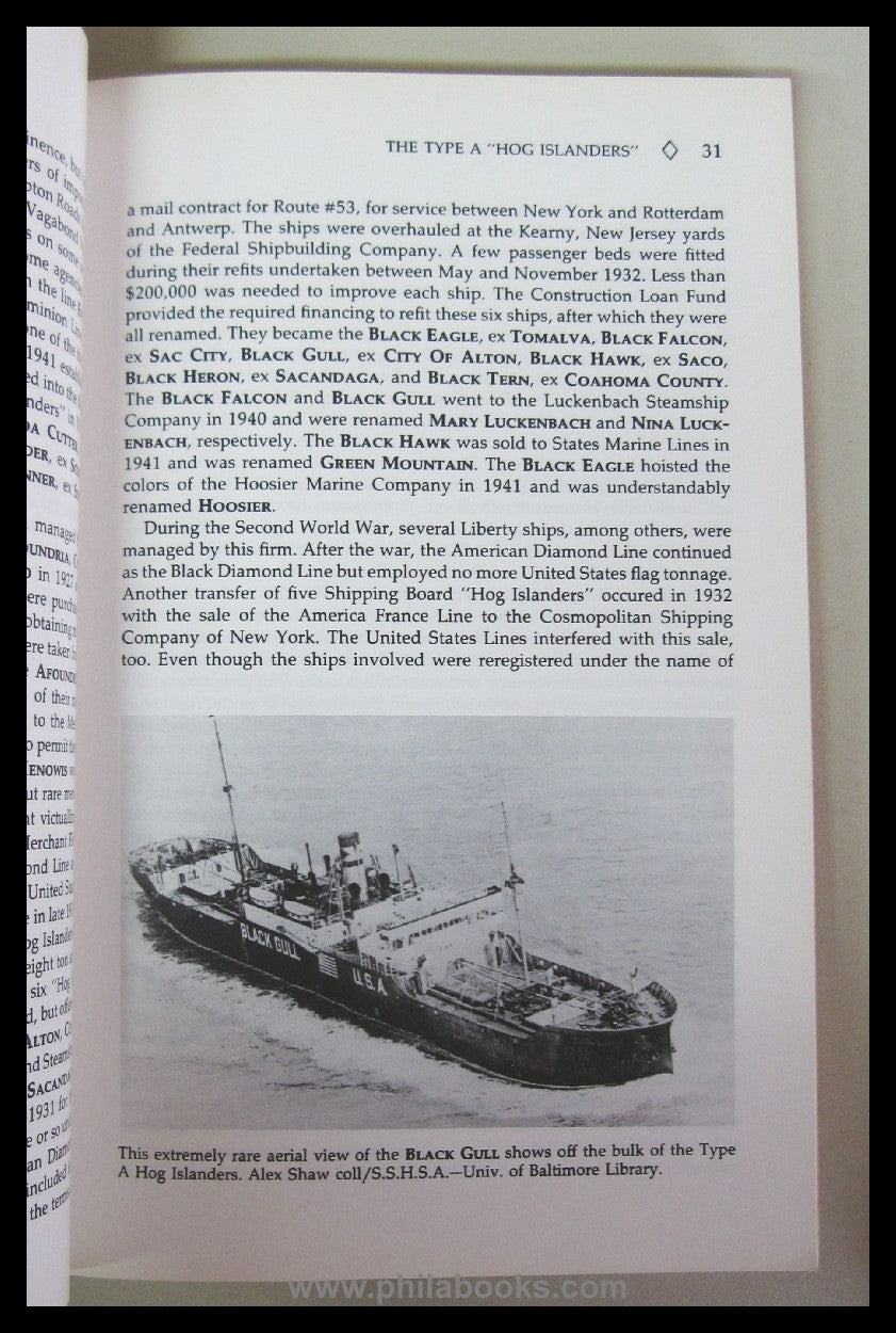 Goldberg, M. H., American Merchant Marine History Series, Volume I ...