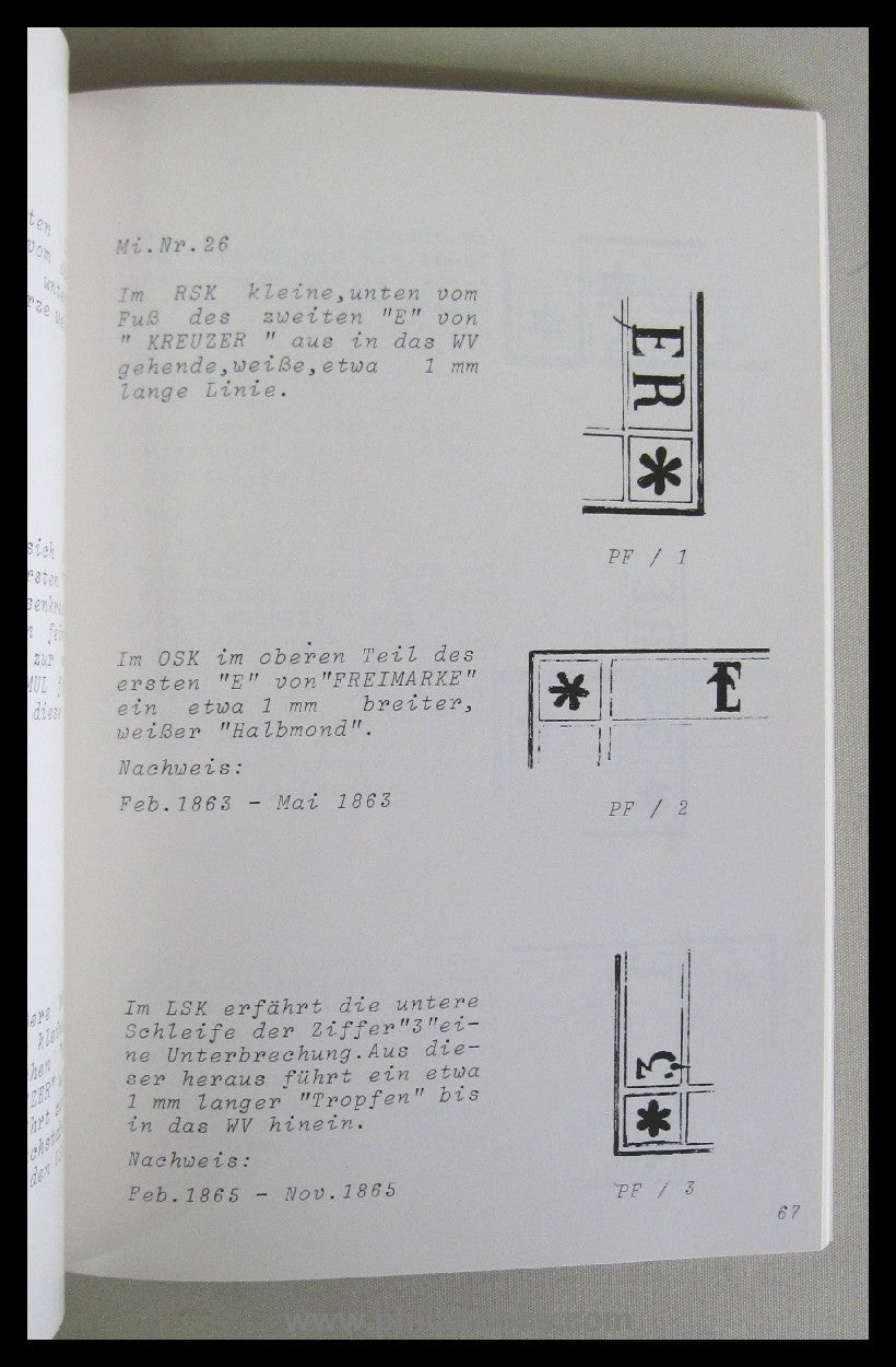 Molfenter/Luther, Württemberg philately, handbook of plate errors...