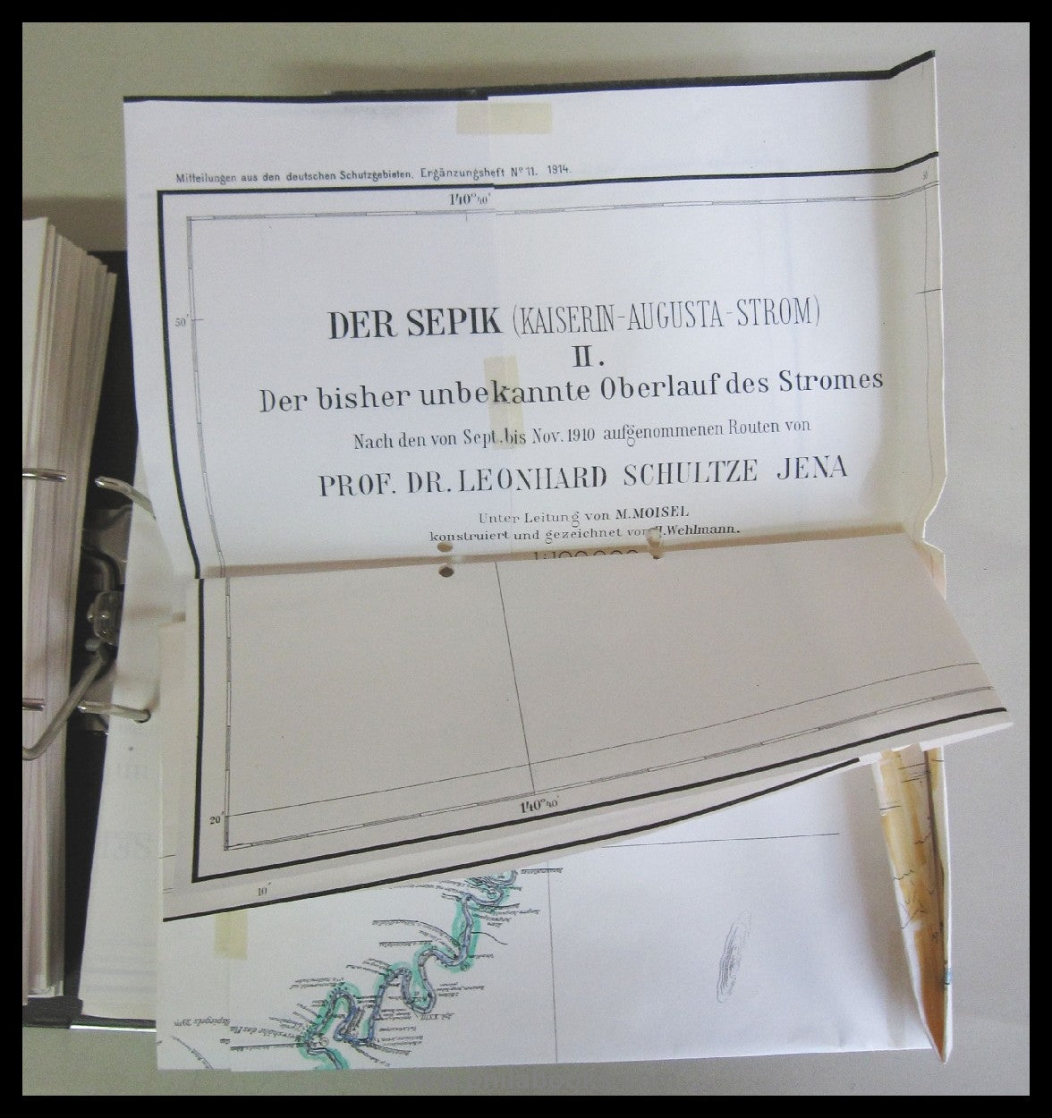 Schultze, Dr. L., Forschungen im Innern  der Insel Neuguinea, 1914 ...