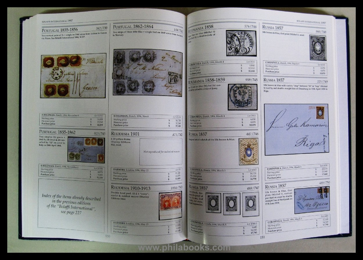 Bolaffi International 1997, Katalog der Auktionsrekorde der Saison ...