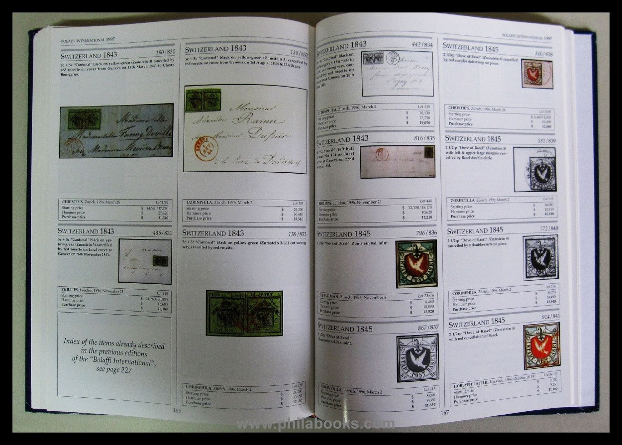 Bolaffi International 1997, Katalog der Auktionsrekorde der Saison ...
