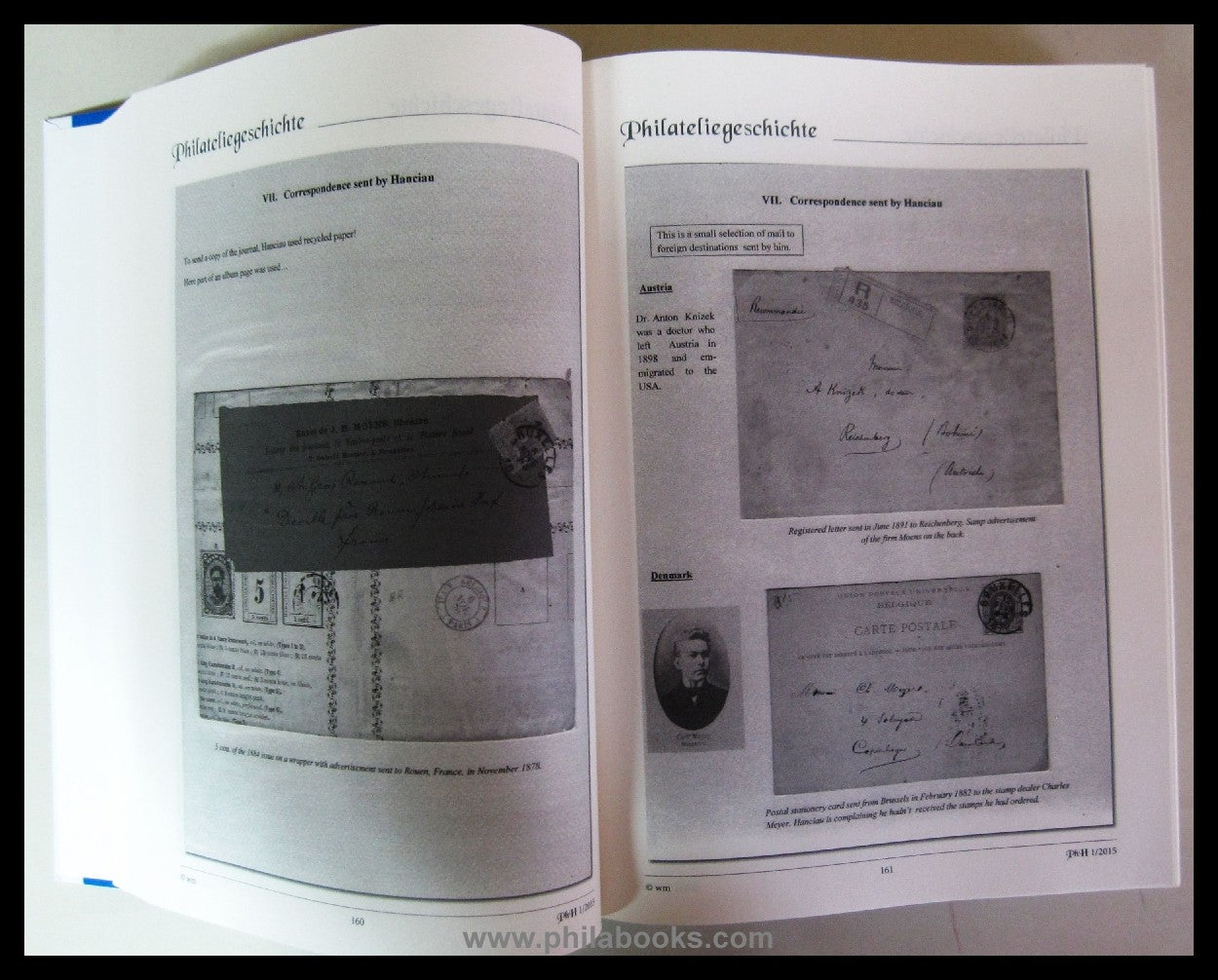 Maassen, W. (Hrsg.), Phila Historica, Zeitschrift für Philateliege ...