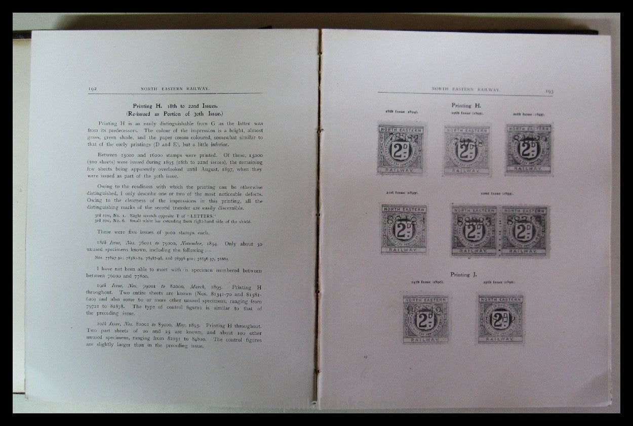 L'Estrange Ewen, H.  A History of Railway Letter Stamps, Ewen's Co ...