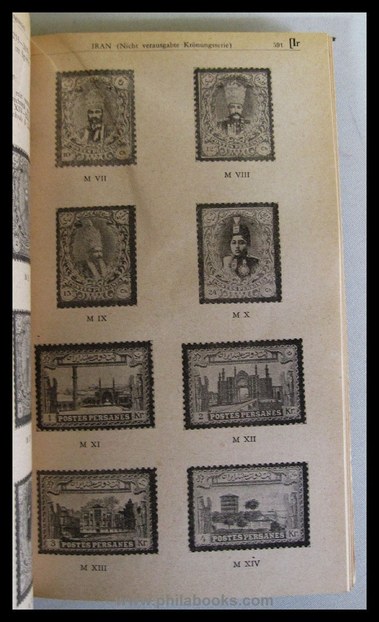Handbuch der Briefmarkenkunde, Lieferung 12 bis 15, 1943, gefällig ...