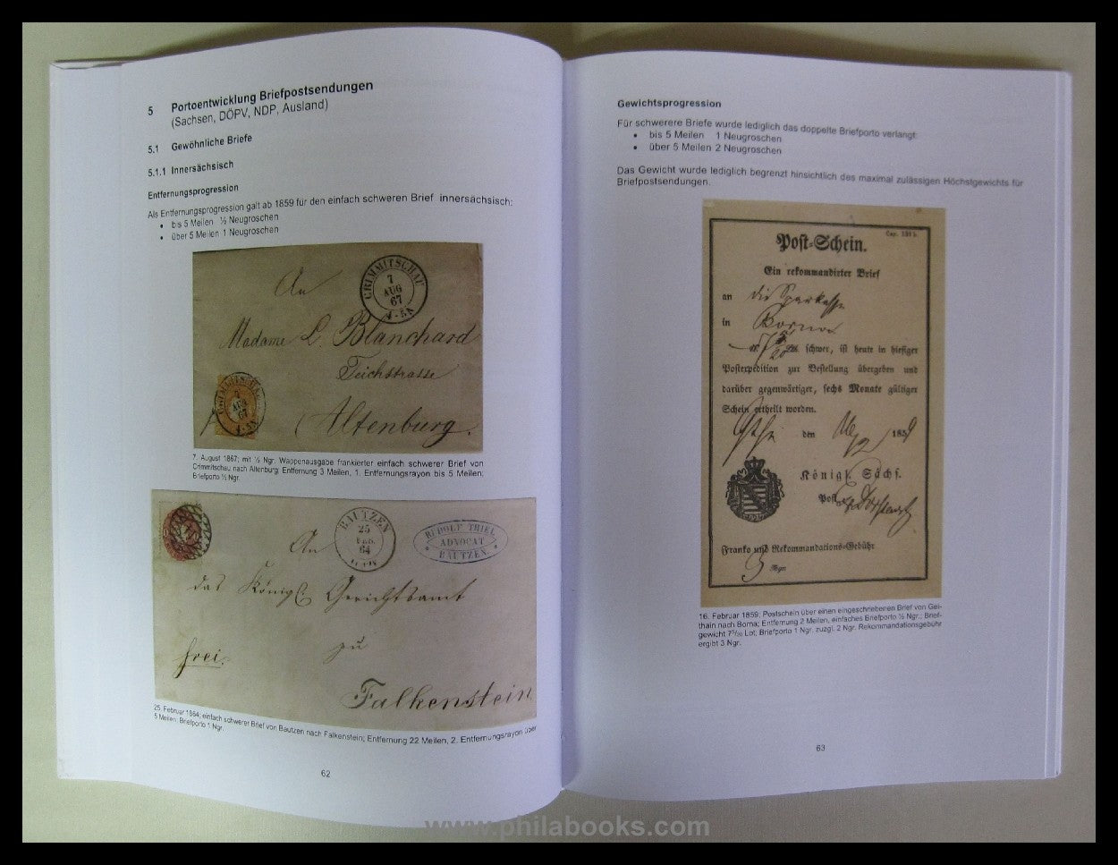 Forge Sachsen/Verein für Sächsische Postgeschichte und Philatelie, ...