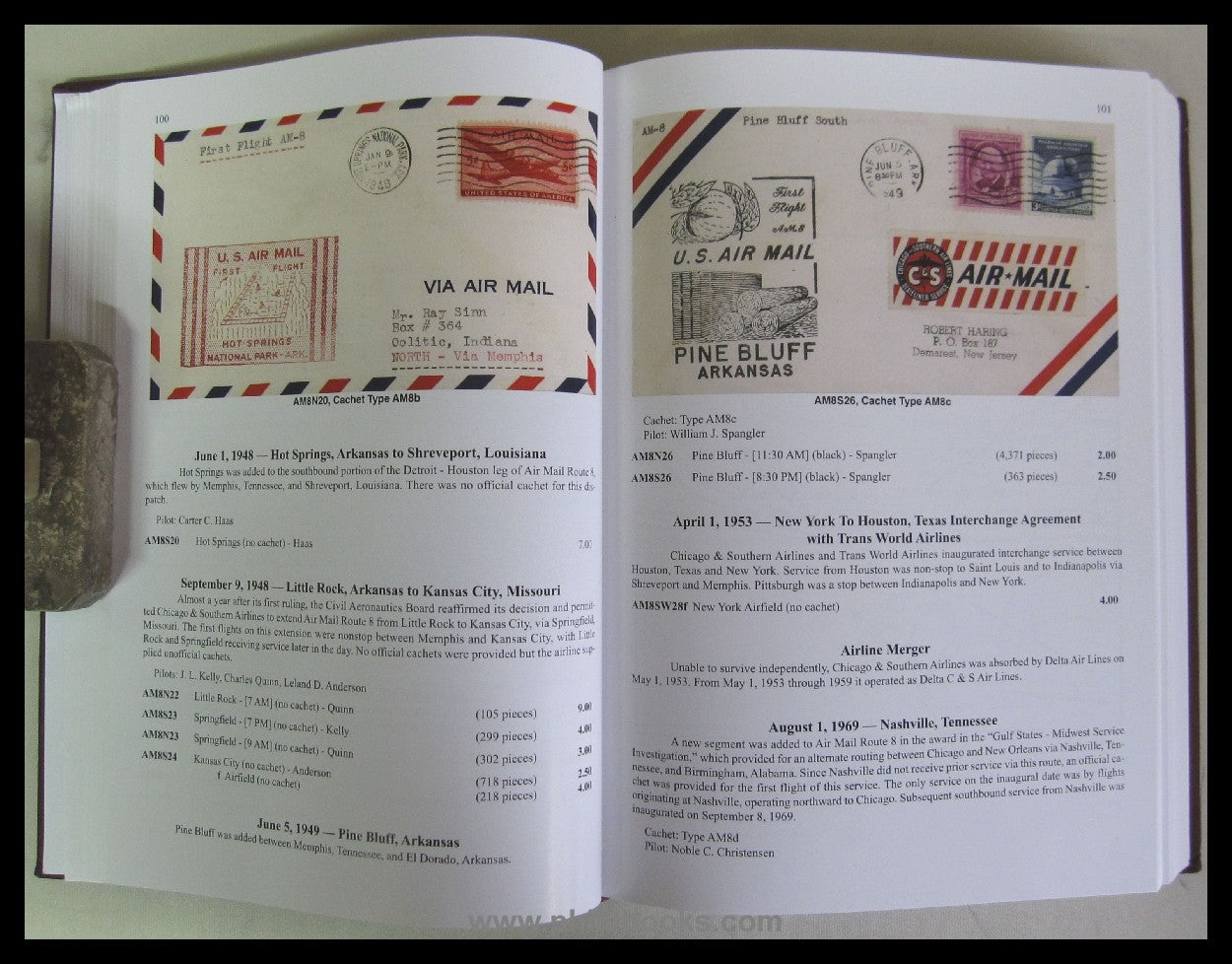 American Air Mail Catalogue, Volume Three, Unted States Pioneer Ai ...