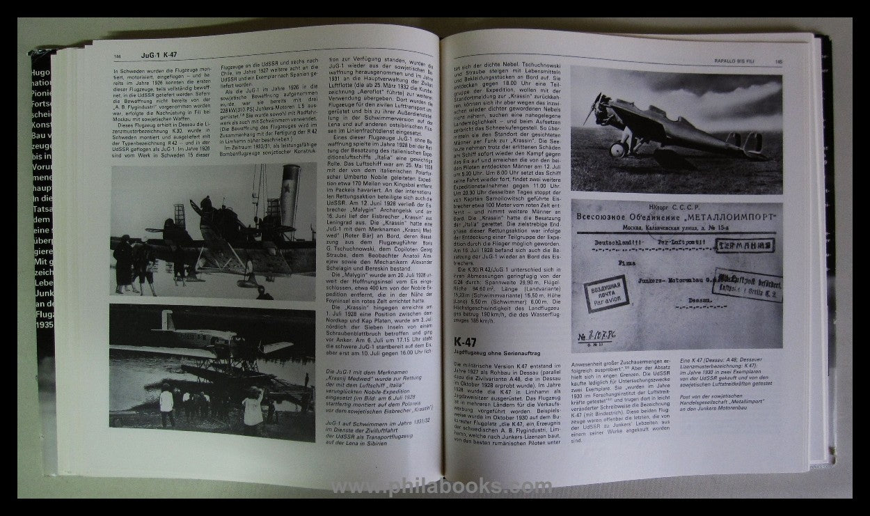 Schmitt, G., Junkers and his aircraft, transpress, 1986, general ...