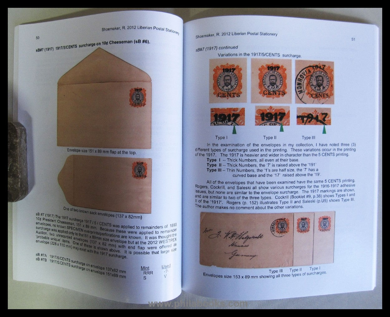 Shoemaker, Dr. R. E., Liberian Postal Stationery, 2012, United Sta ...