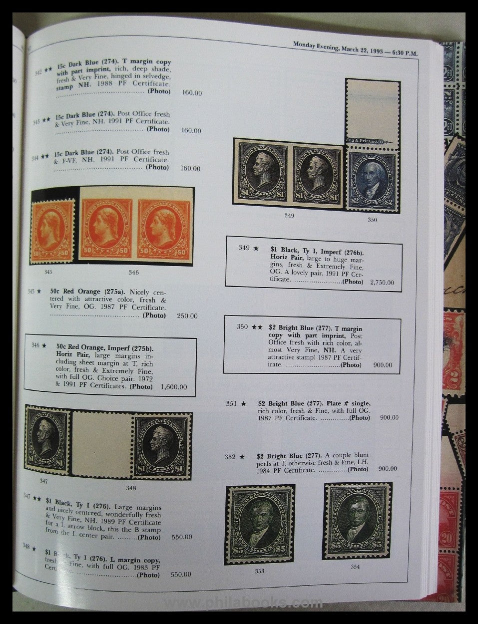 Manning, auction, 1993-03 'Southern Cross'
